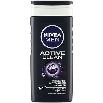 NIVEA Men Active Clean Shower Gel 250 ml (9005800243283)