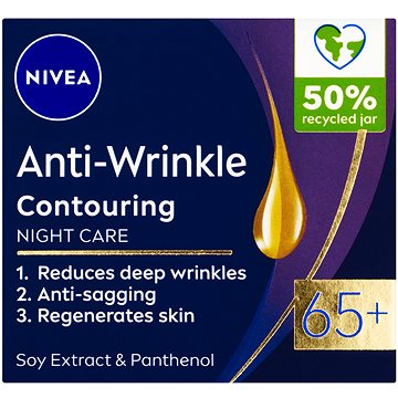 NIVEA Anti-Wrinkle Contouring 65+ Night Cream 50 ml (9005800311258)