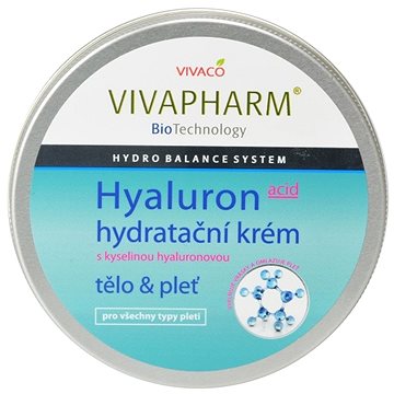 VIVACO Vivapharm Intenzívní pleťový krém s kyselinou hyaluronovou 200 ml (8595635212864)