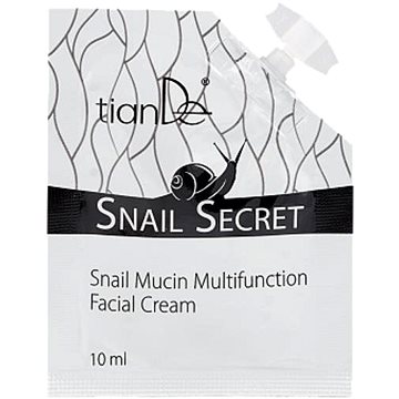 TIANDE Snail Secret Vícefunkční krém na obličej s mucinem hlemýždě 5 × 10 ml (6946379389510)