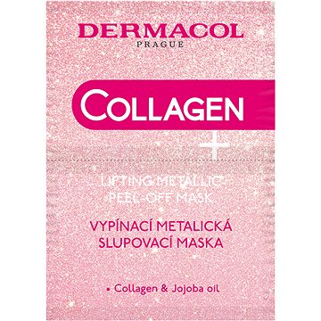 DERMACOL Collagen plus lifting peel off mask 2x 7,5 ml (8595003121514)