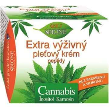 BIONE COSMETICS Bio Cannabis Extra výživný pleťový krém 51 ml (8595061605704)