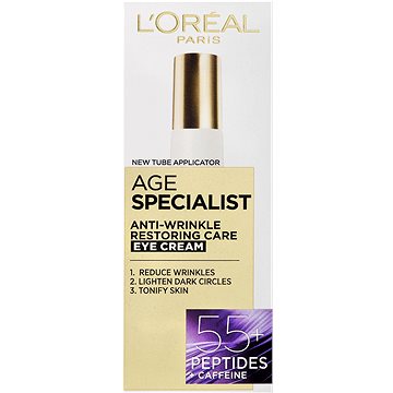 L'ORÉAL PARIS Age Specialist 55+ Anti-Wrinkle Restoring Eye Cream 15 ml (3600524034368)