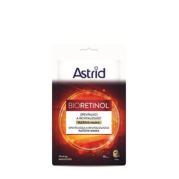 ASTRID Bioretinol Zpevňující a revitalizující textilní maska 20 ml (8592297008194)