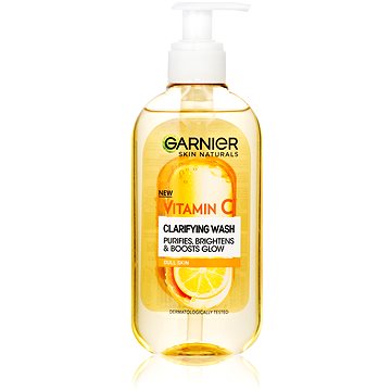 GARNIER Skin Naturals rozjasňujicí čisticí gel s vitamínem C 200 ml (3600542468442)