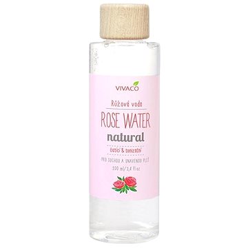 VIVACO Růžová voda čistící a tonizační 200 ml (8595635204562)