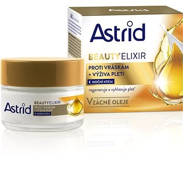 ASTRID Beauty Elixir Vyživující noční krém proti vráskám 50 ml (8592297002352)