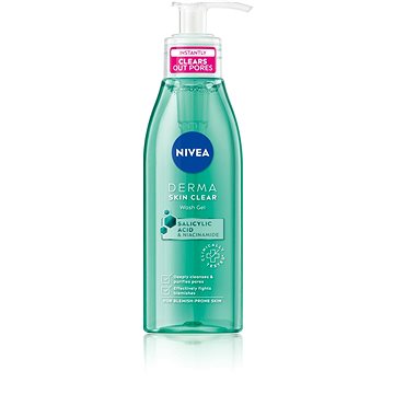 NIVEA Face Derma Activate Wash gel 150 ml (9005800361529)