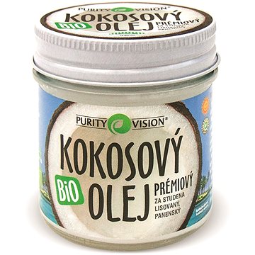 PURITY VISION Fair Trade Kokosový olej panenský BIO 120 ml (8595572900800)