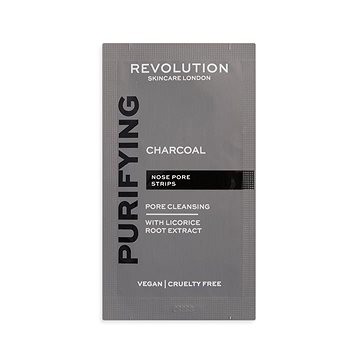 REVOLUTION SKINCARE Pore Cleansing Charcoal Nose Strips 6 ks (5057566420891)