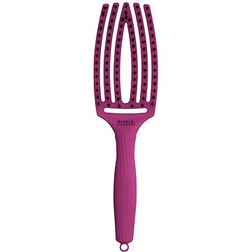 OLIVIA GARDEN Fingerbrush Bright Pink Medium (5414343017611)