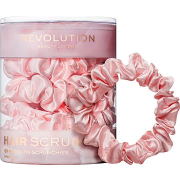 REVOLUTION Mini Scrunchies, gumička na vlasy 6 ks (5057566546959)