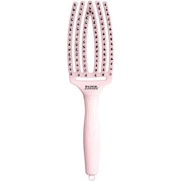 OLIVIA GARDEN Fingerbrush Pastel Pink Medium (5414343008534)