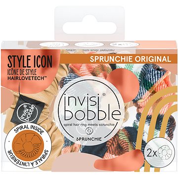 invisibobble® SPRUNCHIE Fall in Love It's Sweater Time 2pc (4063528029645)