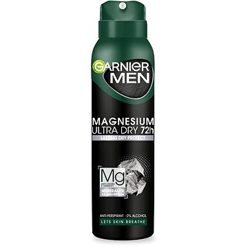 GARNIER Men Magnesium Ultra Dry 72H Spray 150 ml (3600542310390)