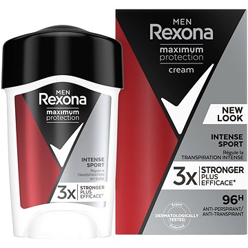 Rexona Men Maximum Protection Intense Sport tuhý krémový antiperspirant pro muže 45ml (8710847920431)