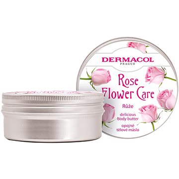 DERMACOL Flower Care Body Butter Růže 75 ml (8595003121019)