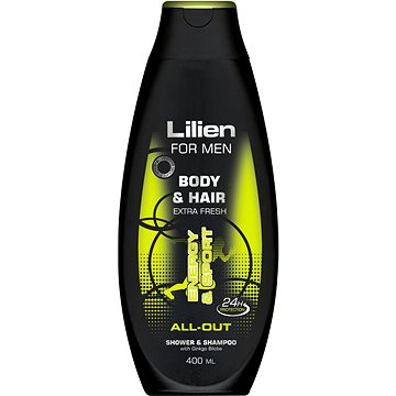 LILIEN Sprchový gel & šampon All-Out 400 ml (8595196901818)