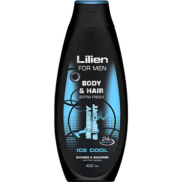 LILIEN Sprchový gel & šampon Ice Cool 400 ml (8595196906301)