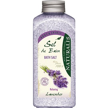 NATURALIS Koupelová sůl Lavender 1000 g (8595196908787)