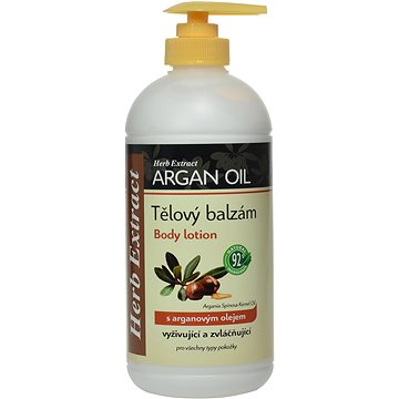 VIVACO Herb Extract Tělový balzám s arganovým olejem 500 ml (8595635212901)