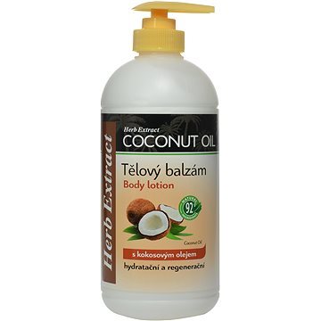 VIVACO Herb Extract Tělový balzám s kokosovým olejem 500 ml (8595635212895)