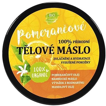 VIVACO BIO 100% Pomerančové tělové máslo 150 ml (8595635214264)
