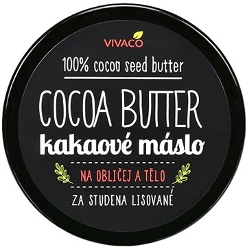 VIVACO Cocoa Butter Kakaové máslo 100 ml (8595635207013)