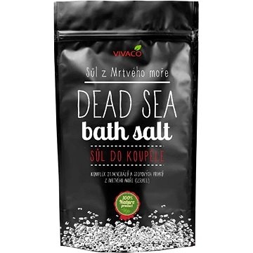 VIVACO Dead Sea Salt Sůl do koupele z Mrtvého moře 200 g (8595635204524)