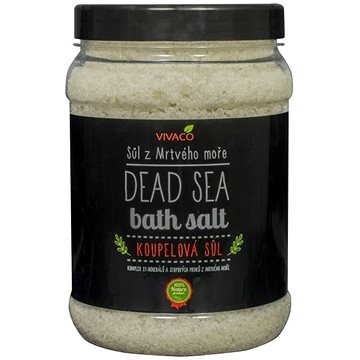VIVACO Dead Sea Salt Sůl do koupele z Mrtvého moře 1500 g (8595635204500)