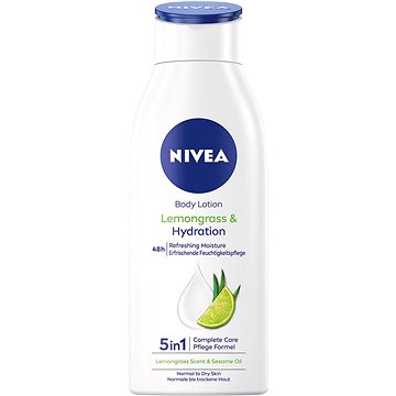 NIVEA Tělové mléko Lemongrass 400 ml (9005800363455)