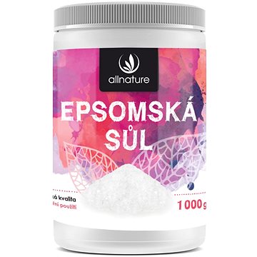 Allnature Epsomská sůl 1 kg (8594182009873)