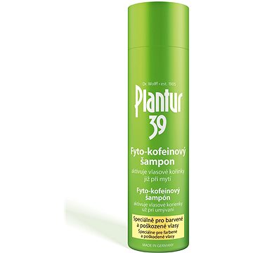 PLANTUR39 Fyto-kofein Shampoo Coloured Hair 250 ml (4008666700971)