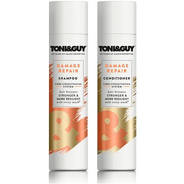 Toni&Guy Damage Repair Šampon + kondicionér na poškozené vlasy 2 x 250ml (8710522347003)
