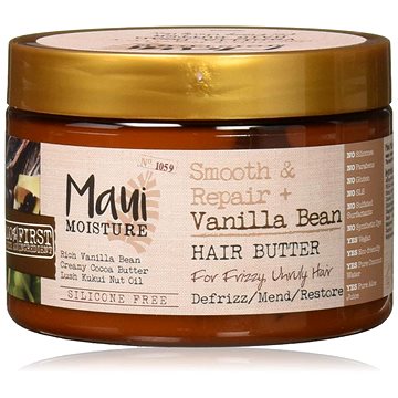 MAUI MOISTURE Vanilla Bean Frizzy and Unruly Hair Mask 340 g (022796170248)