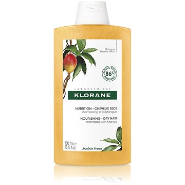 KLORANE Šampon s mangem - vyživující pro suché vlasy 400 ml (3282770140941)