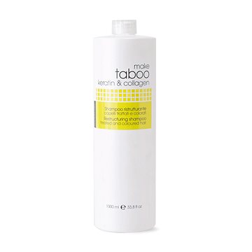 MAKE TABOO Keratin & Collagen Restructuring Shampoo 1000 ml (8032568177094)