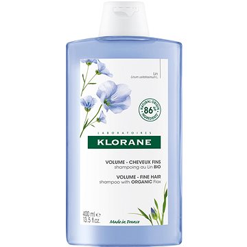 KLORANE Šampon s BIO lnem - Volume 400 ml (3282770147308)