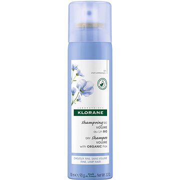KLORANE Suchý šampon BIO lnem - Volume 150 ml (3282770147605)