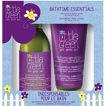 LITTLE GREEN Kids Bathtime Essentials Box dárková sada pro děti 3+ (669259003592)