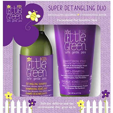 LITTLE GREEN Kids Super Detangling Duo Box dárková sada pro děti 3+ (669259002984)