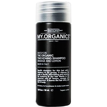 MY.ORGANICS The Organic Thickening Shampoo Orange and Lemon 50 ml (8388765441798)
