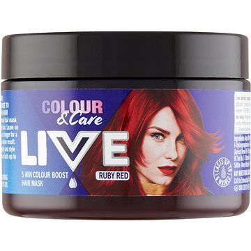 SCHWARZKOPF LIVE Barvicí maska na vlasy Ruby Red 150 ml (96196571)