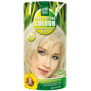 HENNAPLUS Přírodní barva na vlasy STŘÍBRNÁ BLOND 10.01, 100 ml (8710267491320)