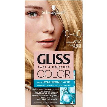 SCHWARZKOPF GLISS Color 10-40 Světlá béžová blond 60 ml (9000101676549)