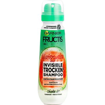 GARNIER Fructis Neviditelný suchý šampon s vůní vodního melounu 100 ml (3600542232630)