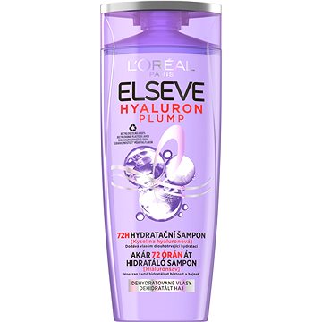 L'ORÉAL PARIS Elseve Hyaluron Plump 72H Hydratační šampon s kyselinou hyaluronovou 250 ml (3600524029562)