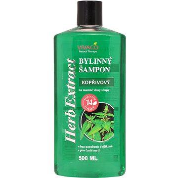 VIVACO Herb Extract Bylinný šampon Kopřiva 500 ml (8595635214059)