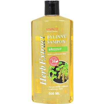 VIVACO Herb Extract Bylinný šampon Bříza 500 ml (8595635214066)
