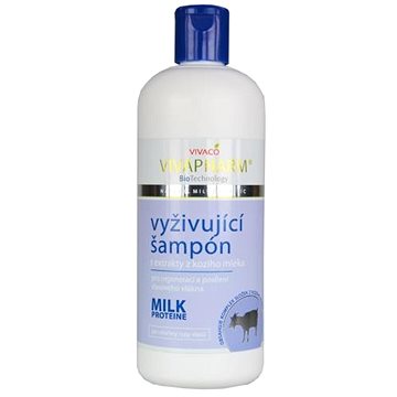 VIVACO Vyživující šampon na vlasy s extrakty z kozího mléka 400 ml (8595635201530)